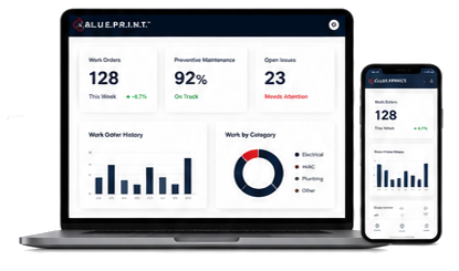 B.L.U.E.P.R.I.N.T. Dashboard